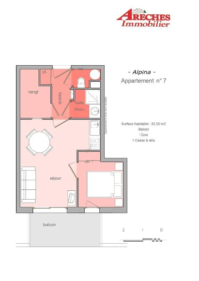 Appartement Style Montagne, 4 Personnes, 1 Chambre, 1 Coin Montagne - Alpina07 Beaufort  France